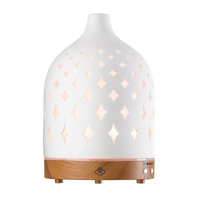 slide 2 of 2, Serene House Supernova Ceramic Diffuser - White, 1 ct