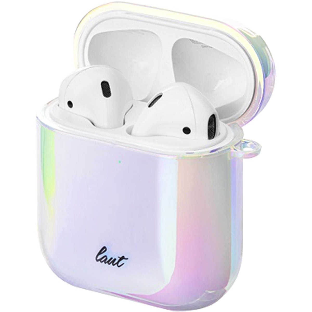 slide 2 of 2, Laut Airpod Case Holographic Pearl, 1 ct