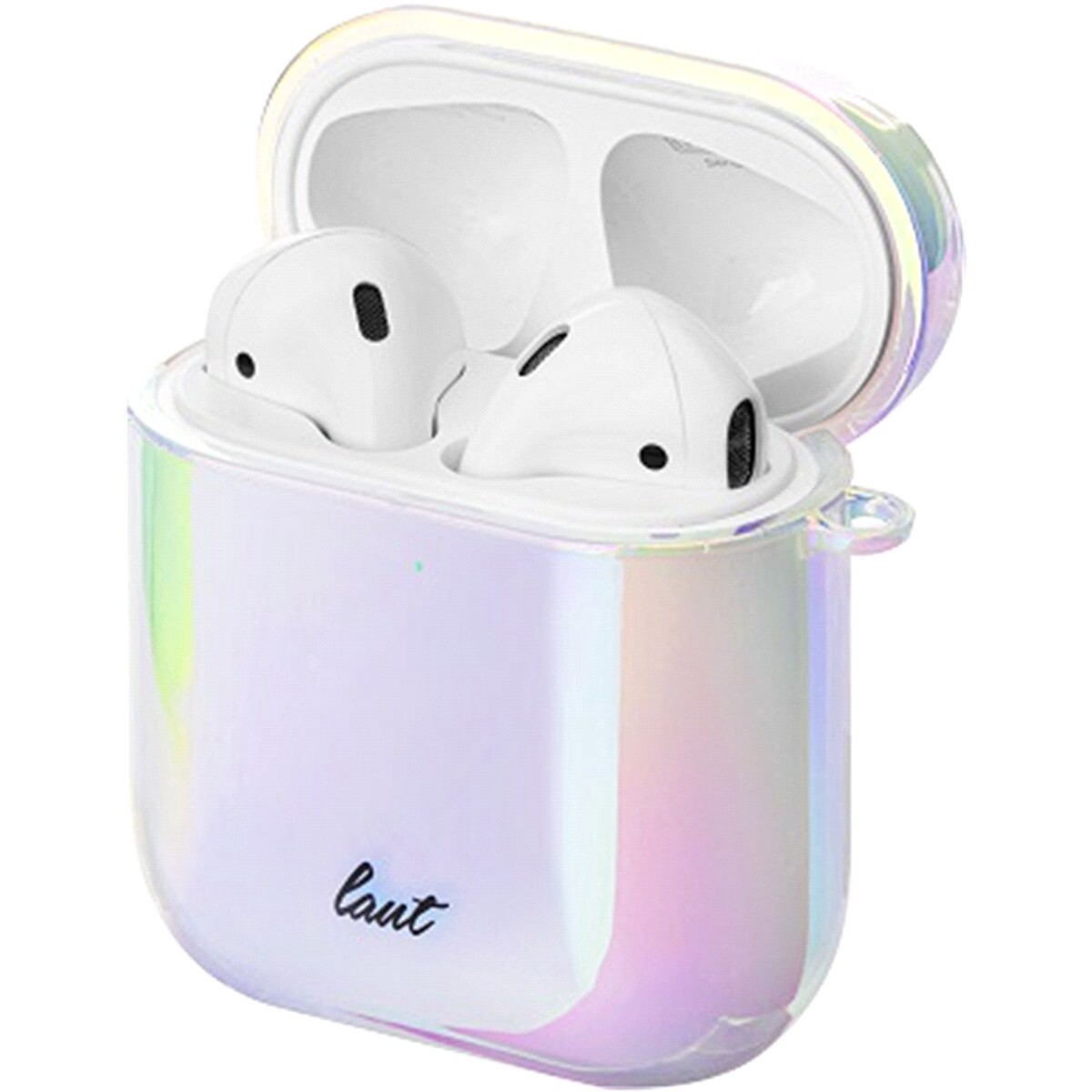 slide 2 of 2, Laut Airpod Case Holographic Pearl, 1 ct