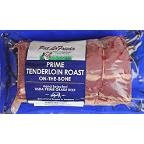 slide 1 of 1, Pat LaFrieda Bone-In Beef Tenderloin Roast, 1.5 lb