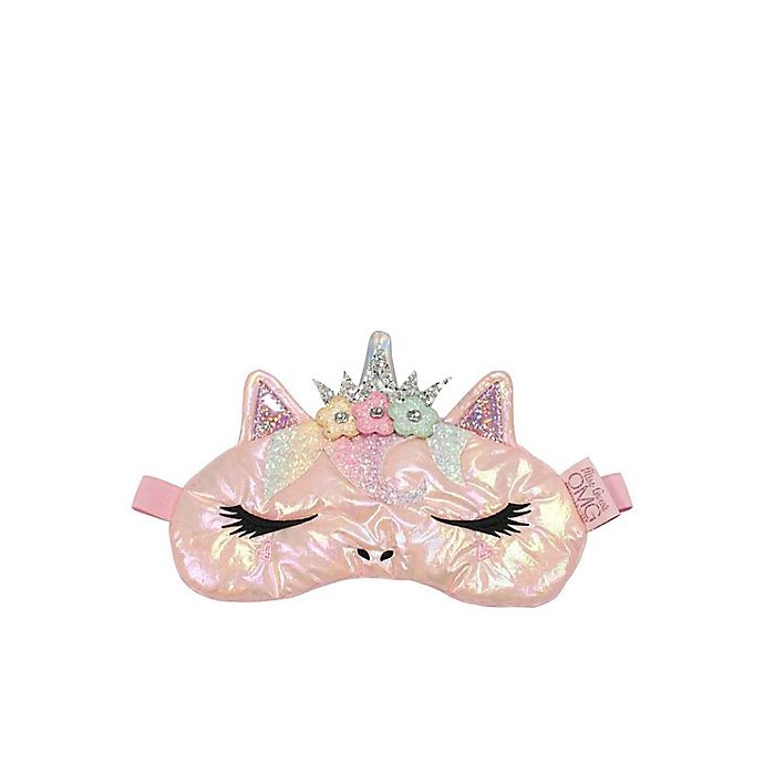 slide 1 of 2, OMG Accessories Miss Gwen Unicorn Puffer Sleep Mask - Pink/Multi, 1 ct