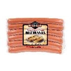 slide 1 of 1, Black Bear Natural Casing Griddle Beef Franks, 2.5 lb