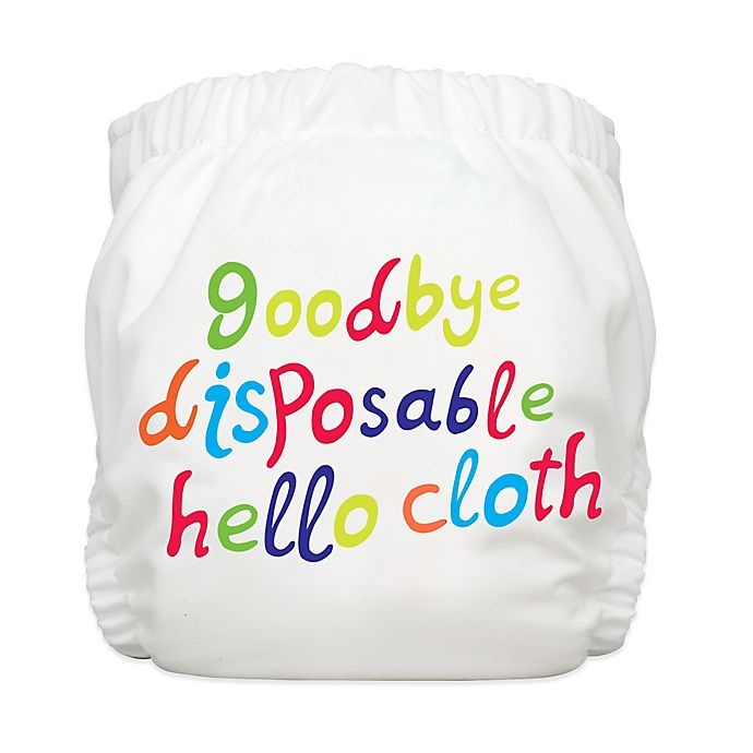 slide 2 of 2, Charlie Banana 2-in-1 Cloth Diaper - Hello White, 1 ct