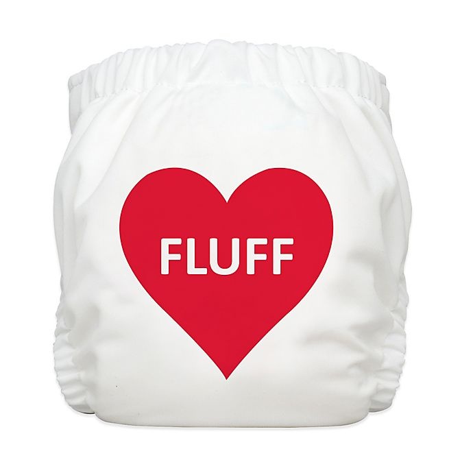 slide 2 of 2, Charlie Banana 2-in-1 Cloth Diaper - White Love, 1 ct