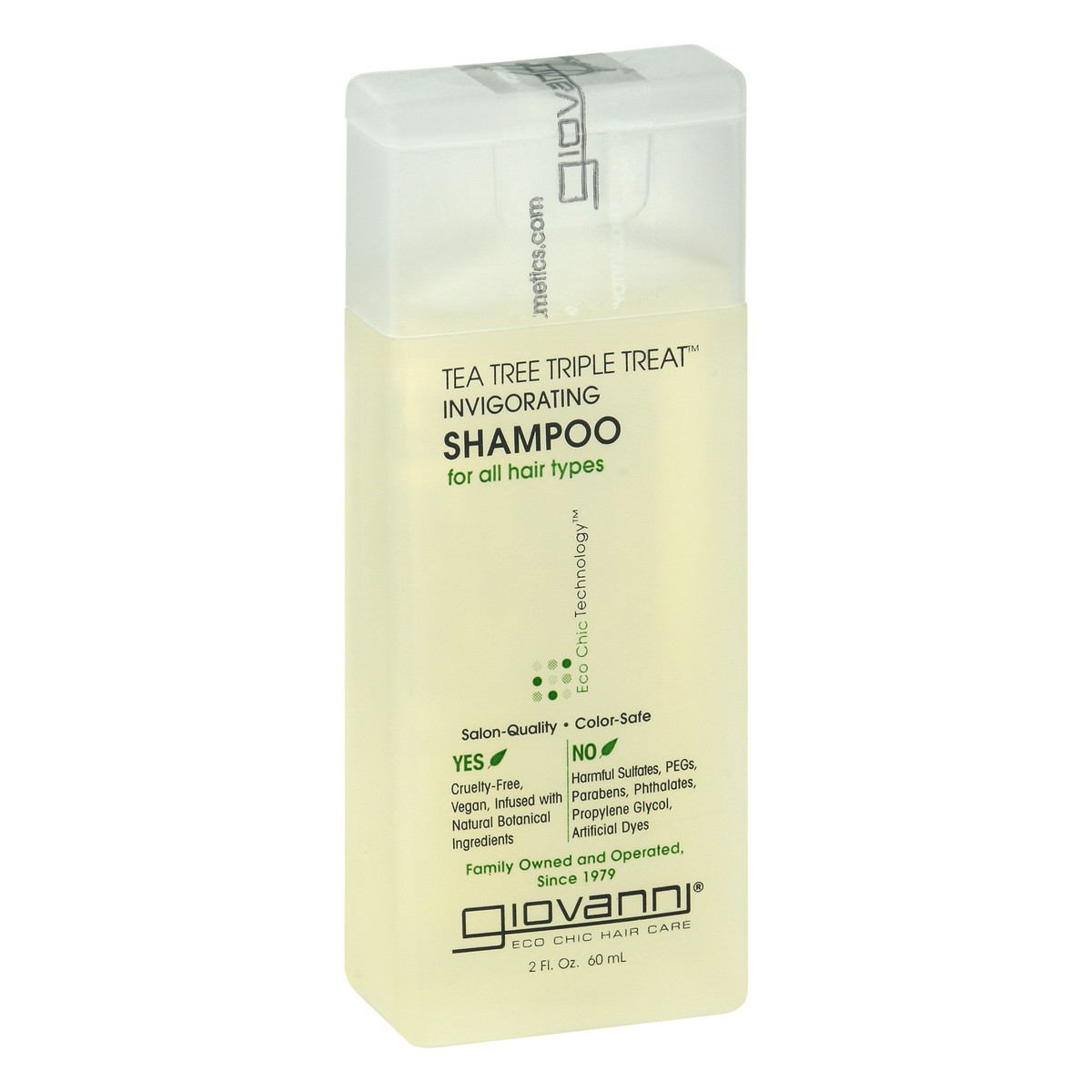 slide 2 of 9, Giovanni Tea Tree Triple Treat Invigorating Shampoo Travel Size, 2 oz