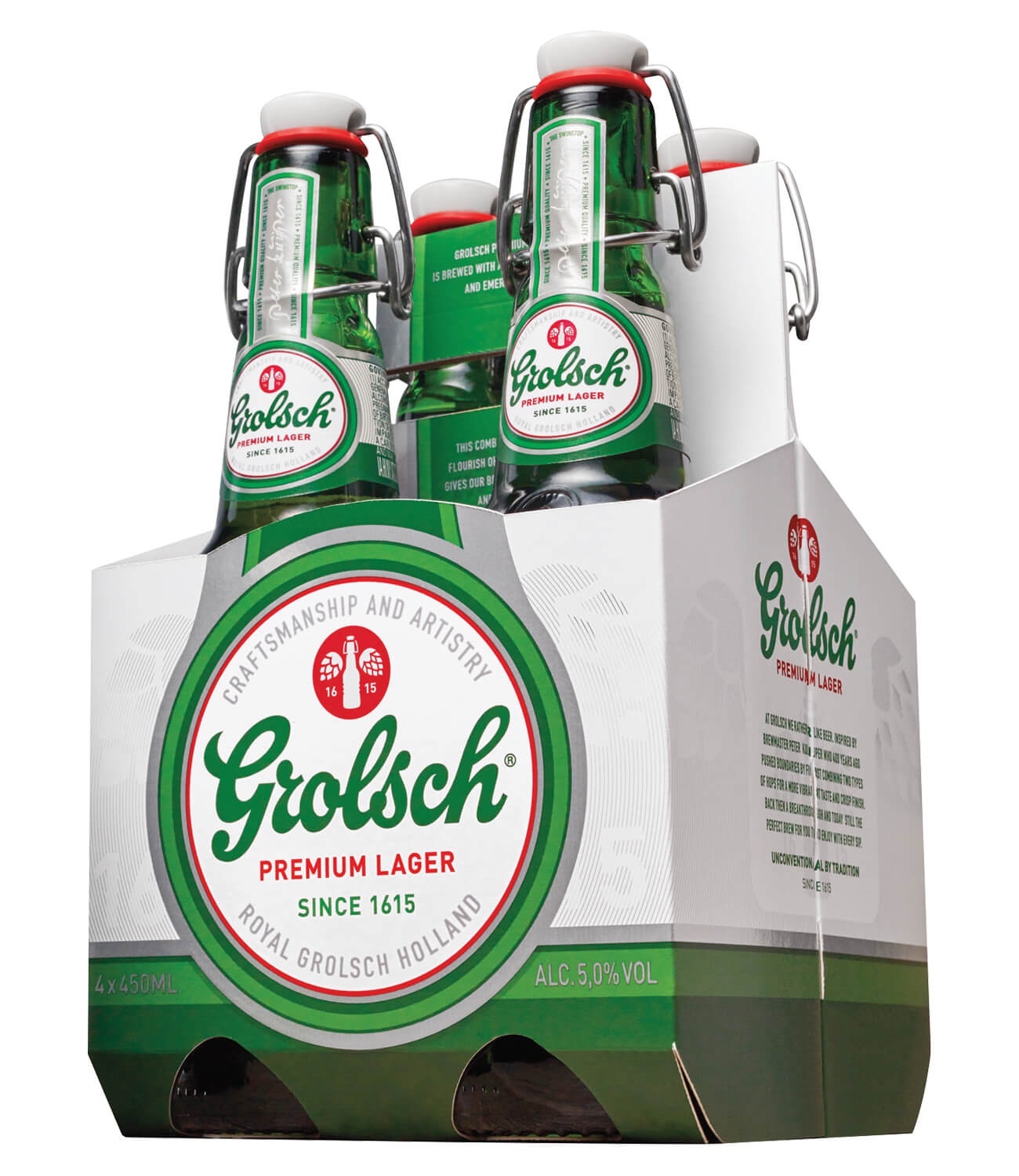 slide 1 of 1, Grolsch Brewery Premium Lager, 4 ct; 16 oz