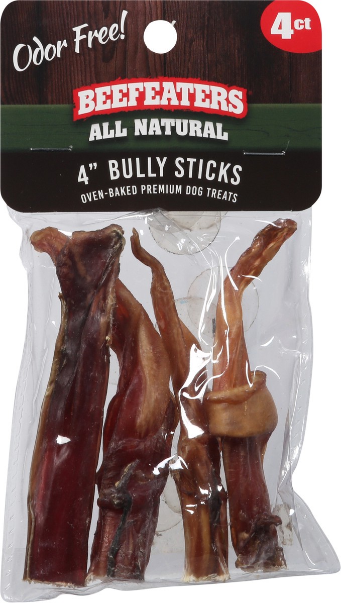 slide 12 of 15, Beefeaters 4 in Bully Sticks Premium Oven-Baked Dog Treats 4 ea, 4 ct