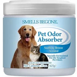 Smells Begone - Odor Absorbing Gel - Pet Soothing Breeze - 15oz