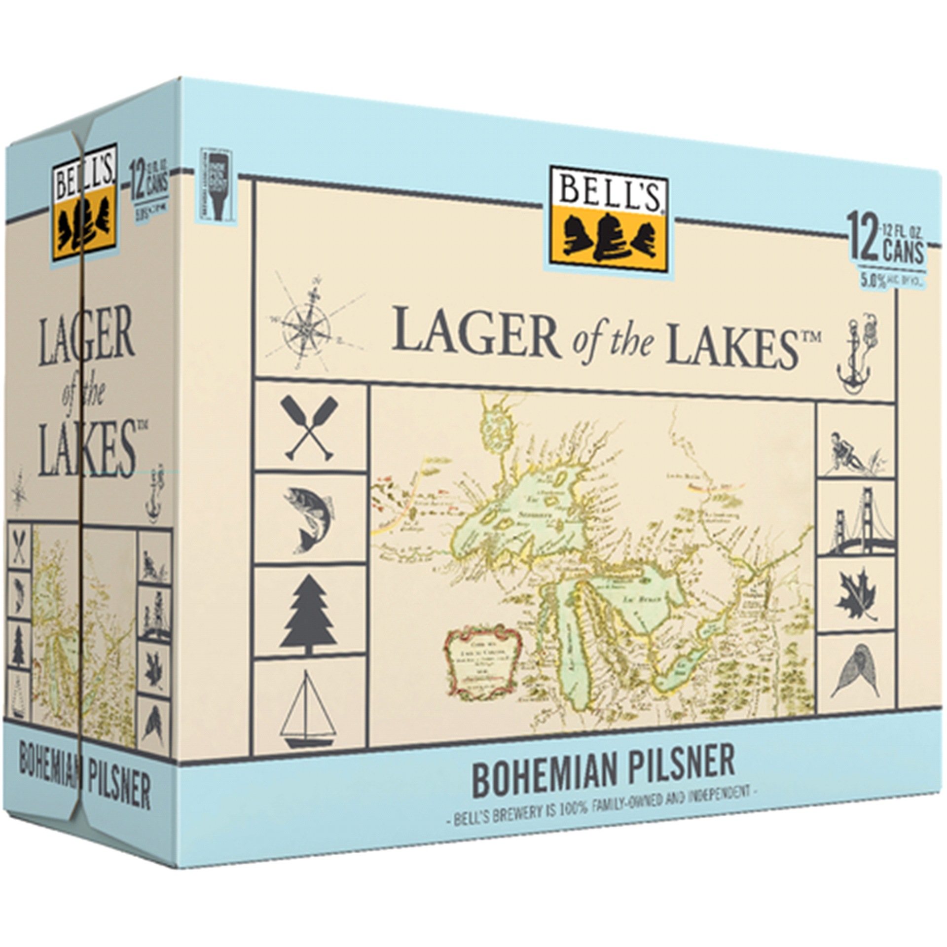 slide 1 of 1, Bell's Lager of the Lakes Bohemian Pilsner, 12 ct; 12 oz