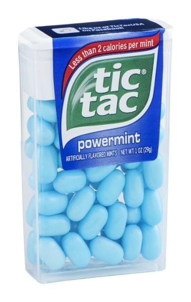 slide 1 of 1, Tic Tac Big Pak Powermint, 1 oz