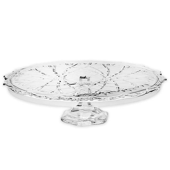 slide 1 of 1, Mikasa Saturn Footed Cake Plate, 1 ct