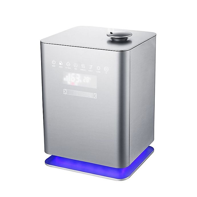 slide 1 of 1, Crane Premium Top Fill Cool Mist Humidifier - Metallic, 1.2 gal