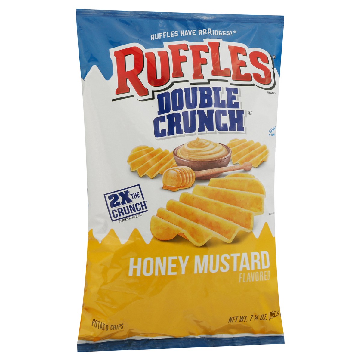 slide 6 of 9, Ruffles Double Crunch Honey Mustard Flavored Potato Chips 7.25 oz, 7.25 oz