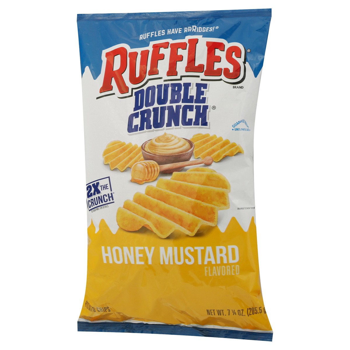 slide 5 of 9, Ruffles Double Crunch Honey Mustard Flavored Potato Chips 7.25 oz, 7.25 oz