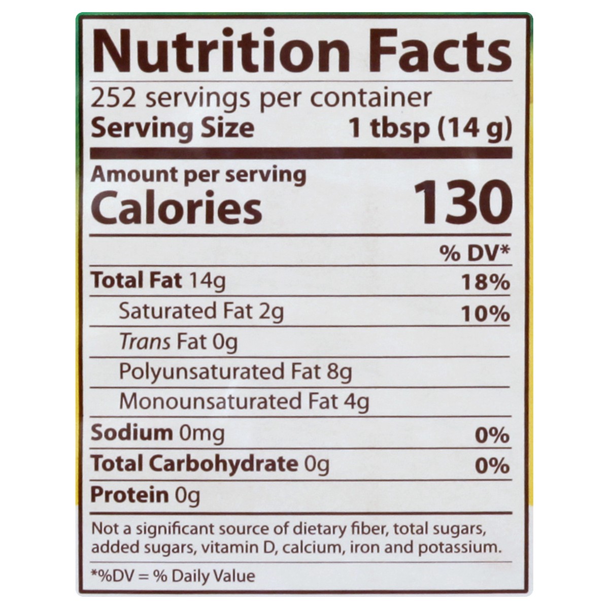 slide 9 of 13, 1-2-3 Pure Corn Oil 1 gl, 128 oz