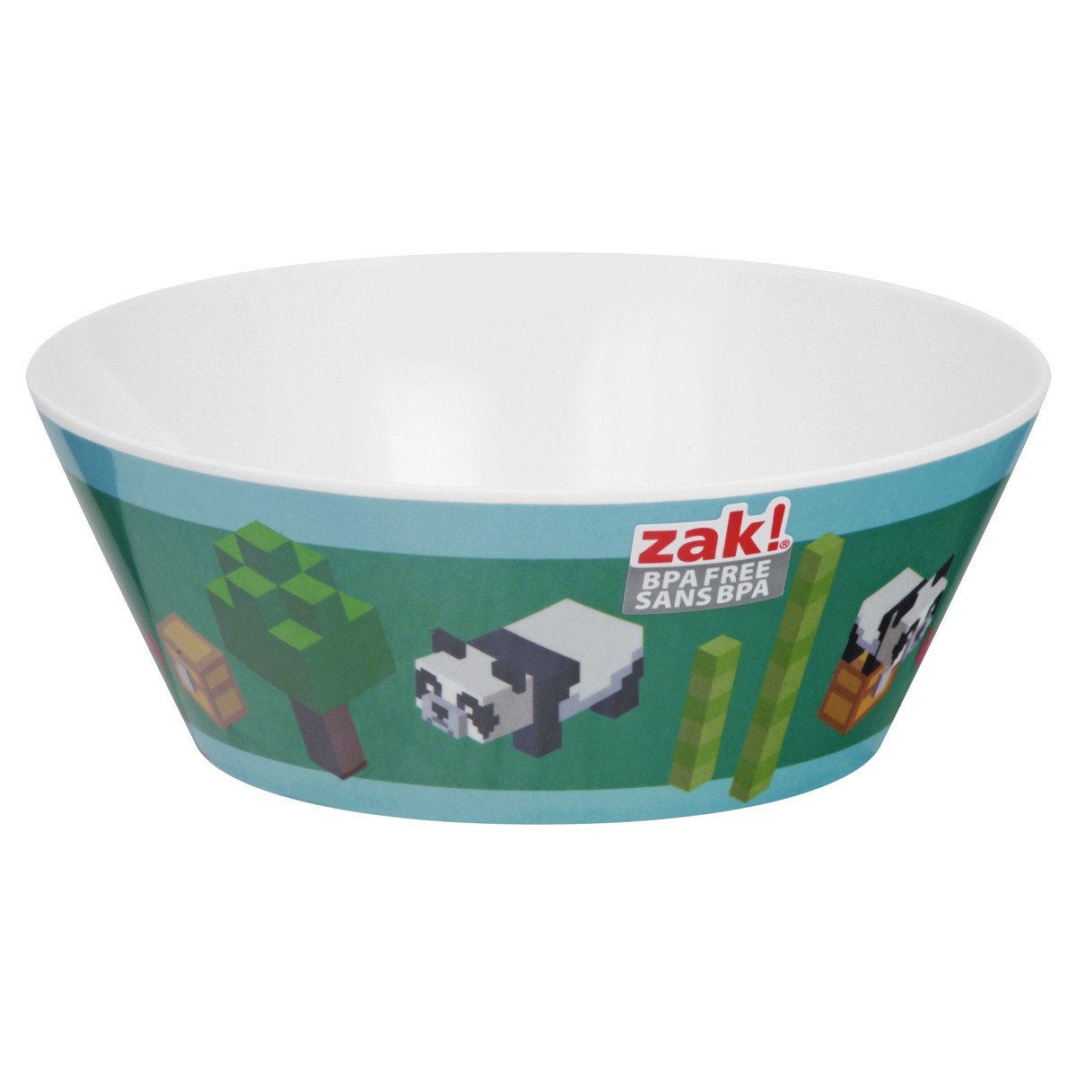 slide 2 of 9, Zak! Designs Zak Minecraft 6 Inch Melamine Bowl, 1 ct