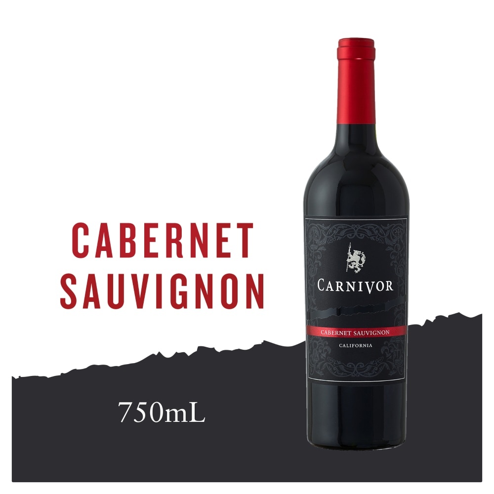 slide 1 of 2, Carnivor Wines Cabernet Sauvignon Red Wine - 750ml Bottle, 750 ml