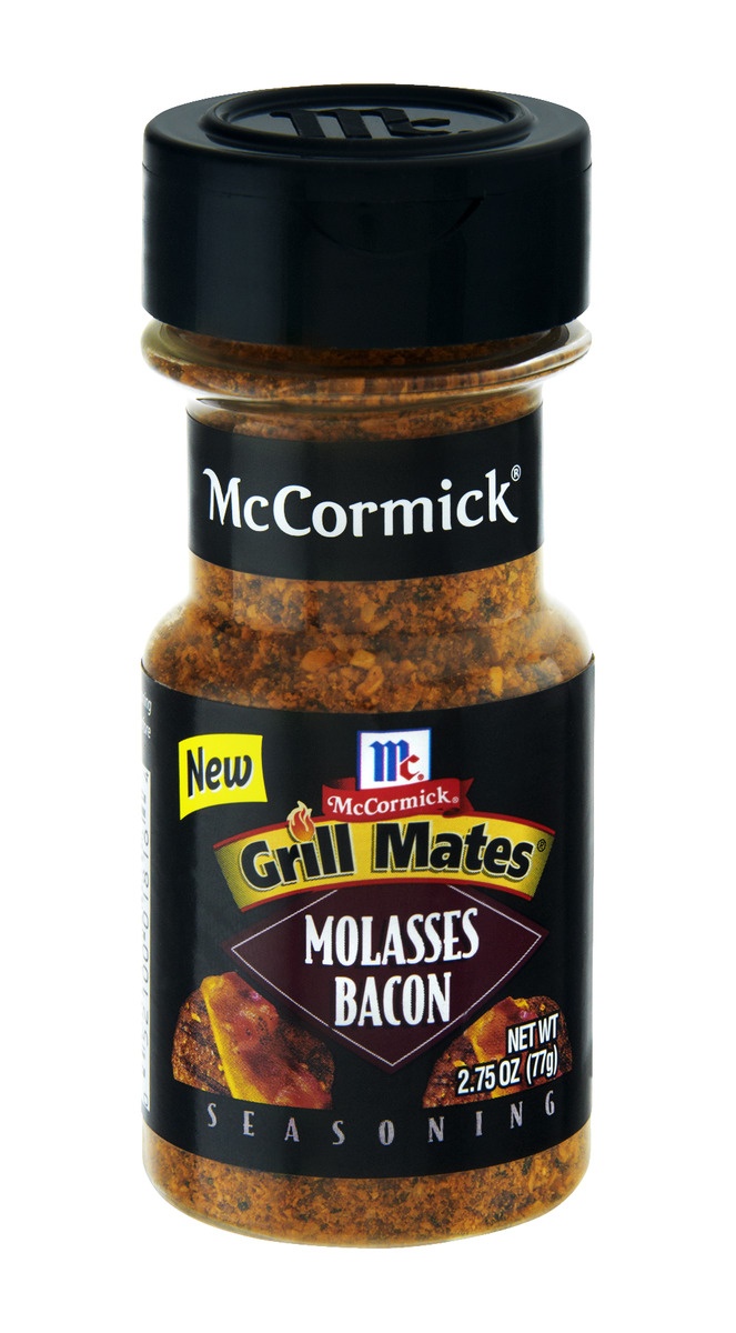 slide 1 of 1, McCormick Grill Mates Molasses Bacon Seasoning, 2.75 oz