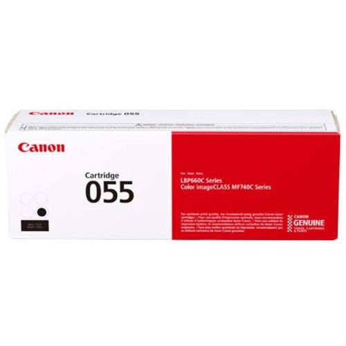 slide 4 of 4, Canon Crg 055 Toner Cartridge, Cyan, 3015C001, 1 ct