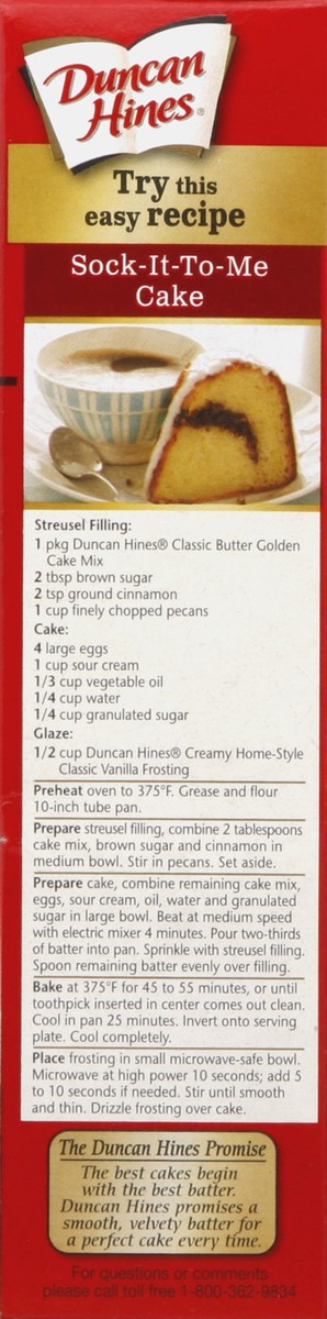 slide 4 of 4, Duncan Hines Cake Mix 16.5 oz, 16.5 oz