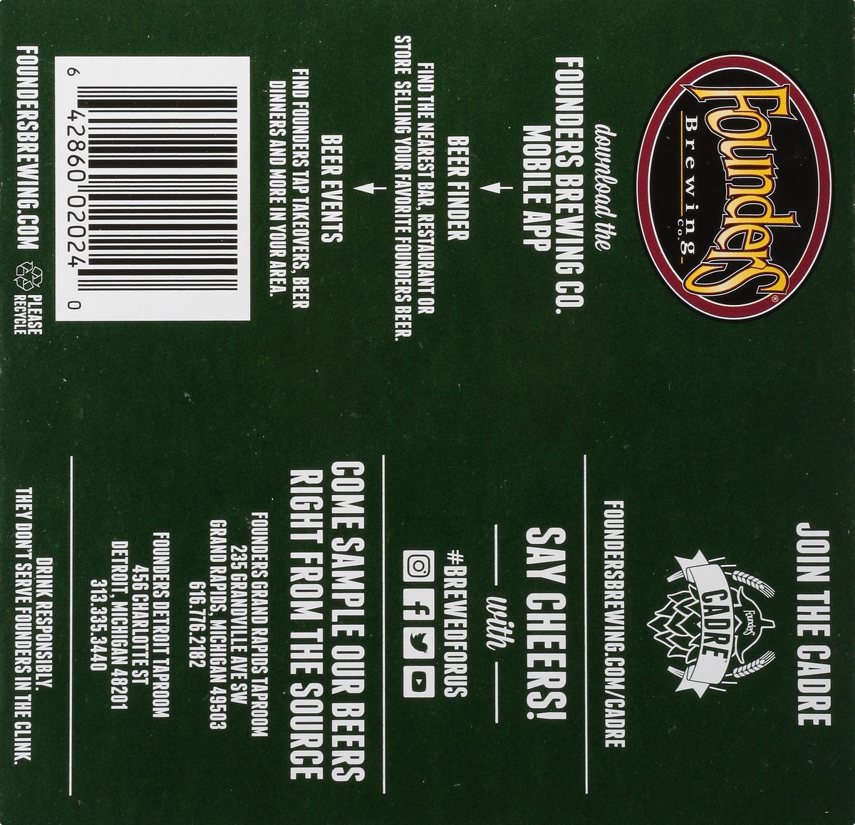 slide 2 of 9, Founders Brewing Co. All Day IPA, 4 Pack, 16 fl oz can, 4.7% ABV, 12 fl oz