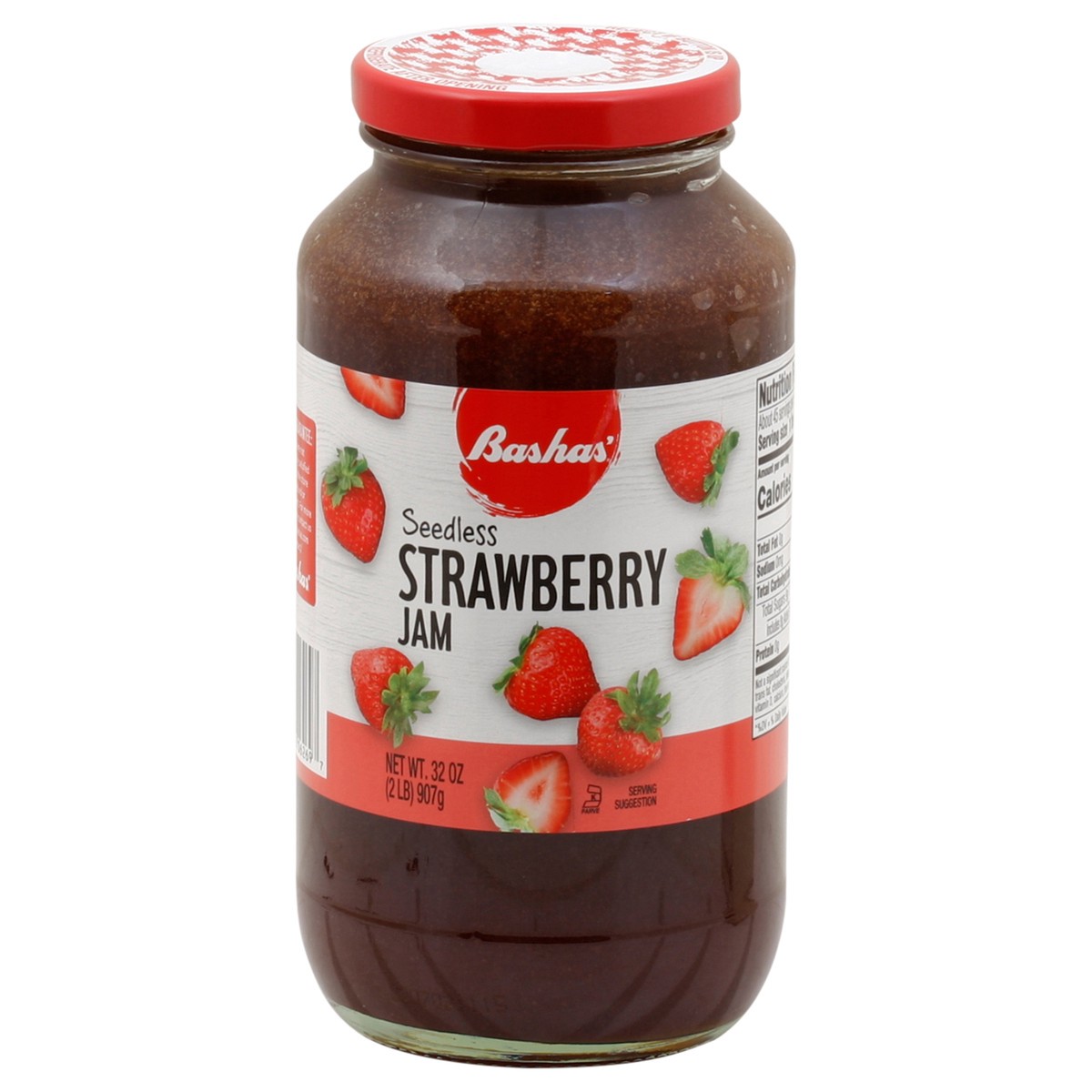 slide 1 of 13, Bashas Strawberry Jam, 32 oz