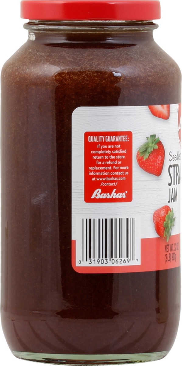 slide 8 of 13, Bashas Strawberry Jam, 32 oz