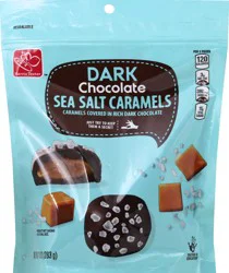 Harris Teeter Dark Choc Sea Salt Caramels