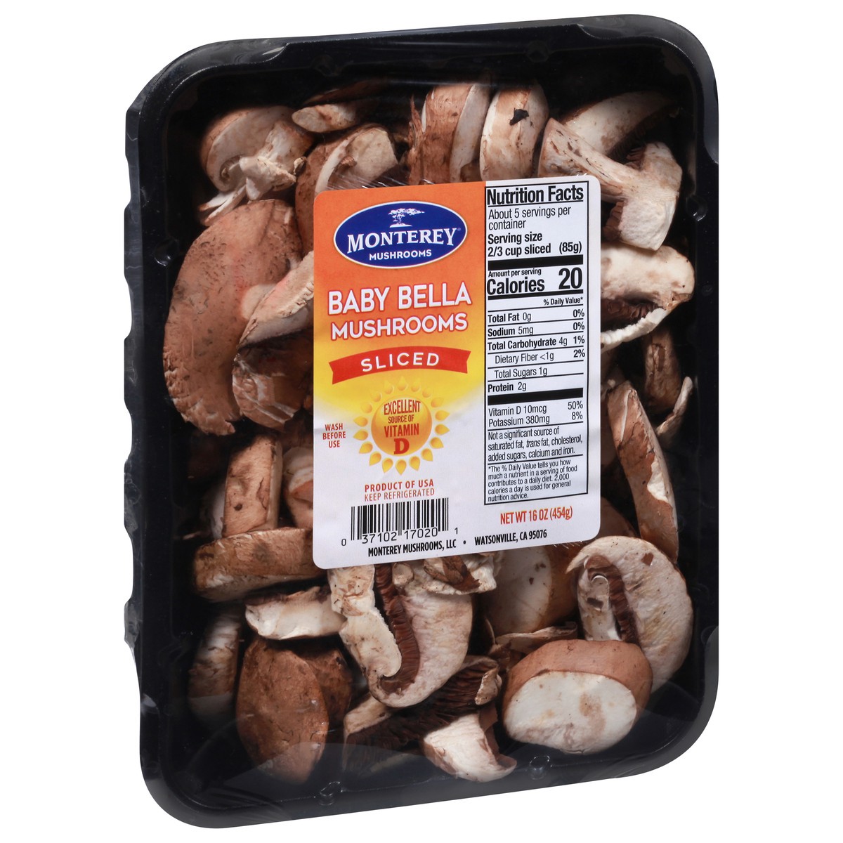 slide 7 of 10, SE Grocers Baby Bella Sliced Mshrm, 16 oz