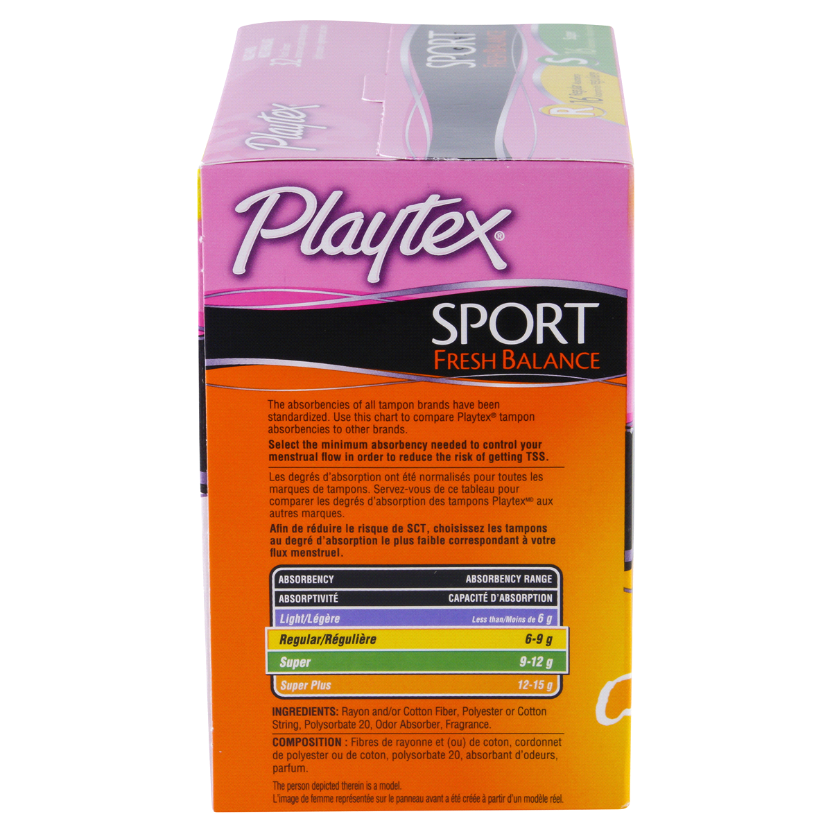 slide 5 of 11, Playtex Fresh Balance Sport Multi Tampons, 32 ct