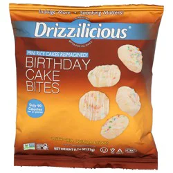 Drizzilicious Brthdy Cake Bites
