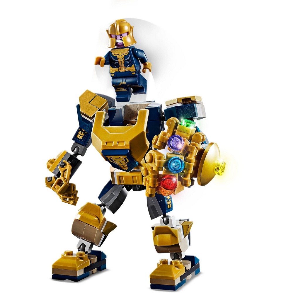 slide 4 of 7, LEGO Marvel Avengers Thanos Mech 76141 Cool Action Building Toy, 1 ct