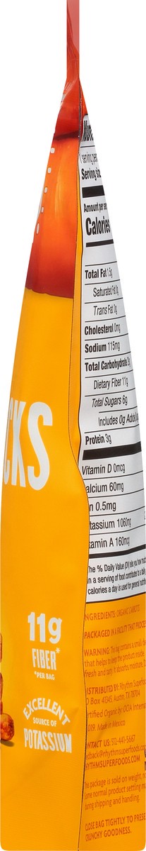 slide 2 of 9, Rhythm Superfoods Organic Naked Carrot Sticks 1.4 oz, 1.4 oz