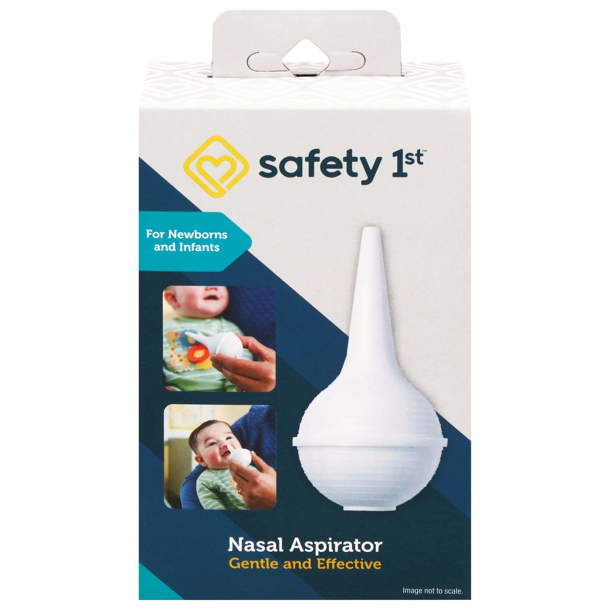 slide 1 of 9, Safety 1st Soft Flexible Tip Nasal Aspirator 1 ea, 1 ct