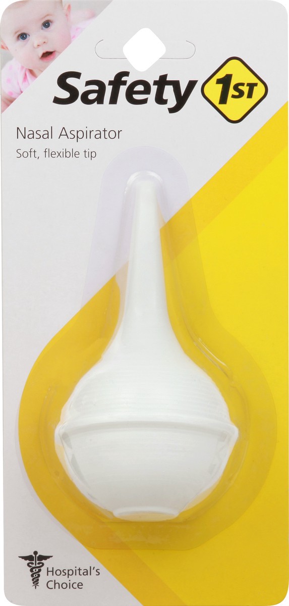 slide 1 of 9, Safety 1st Soft Flexible Tip Nasal Aspirator 1 ea, 1 ct