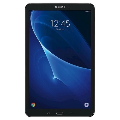 slide 1 of 1, Samsung Galaxy Tab A, Black (16 GB), 10.1 in