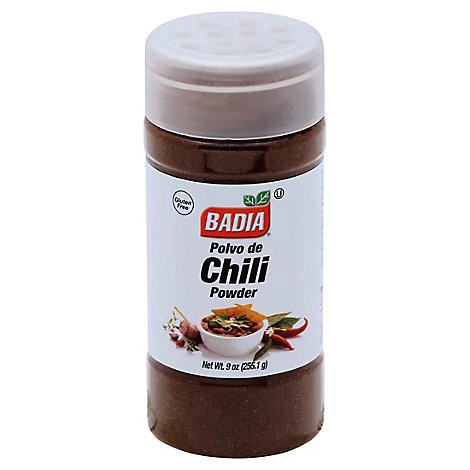 slide 1 of 1, Badia Chili Powder Bottle - 9 Oz, 9 oz
