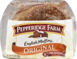 Pepperidge Farm English Muffins 6 ea