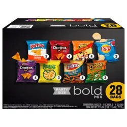 Frito-Lay Frito Lay Snacks Bold Mix Variety Packs 27 1/4 Oz, 28 Count