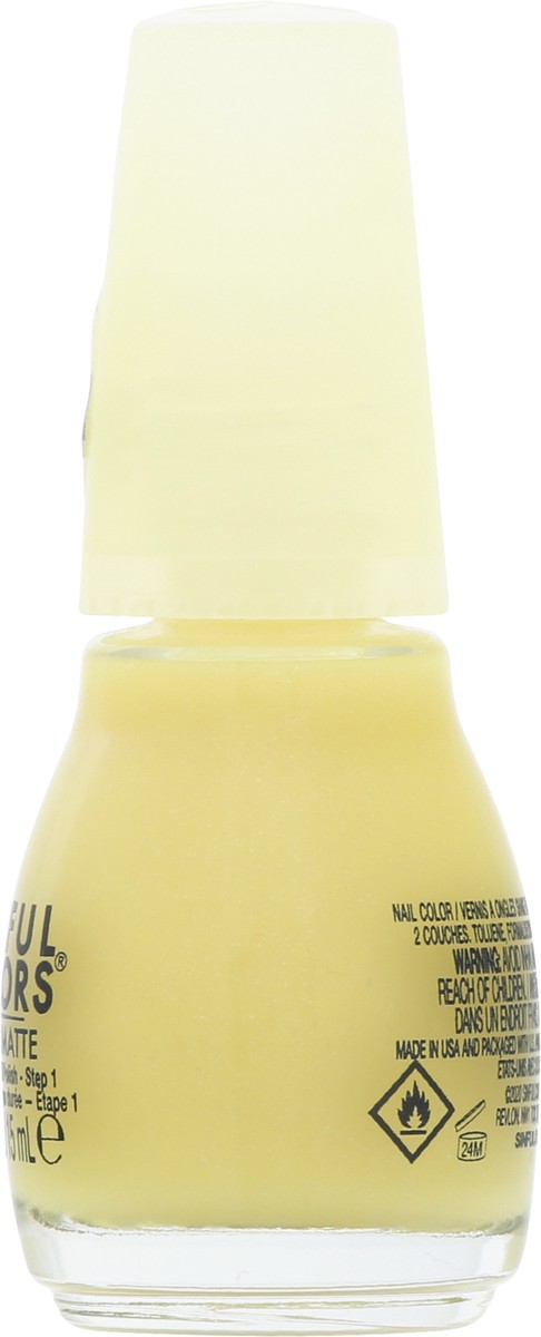 slide 8 of 9, Sinful Colors See-Through Citrine Polish, 0.05 oz