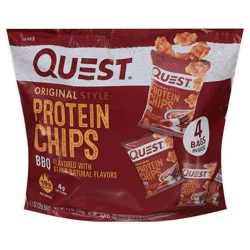 Quest Protein Chips, BBQ Flavor, Original Style