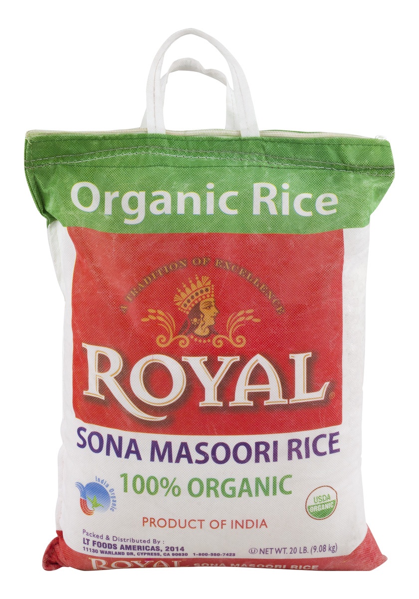 Royal Sona Masoori Rice 100% Organic 20 Lb | Shipt