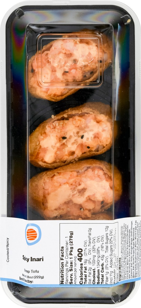 slide 6 of 11, Hissho Sushi Inari Spicy, 6 oz