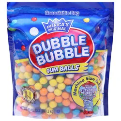 Dubble Bubble Assorted Gum Balls 53 oz