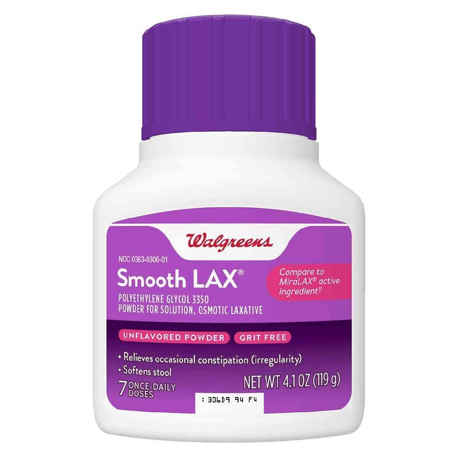 slide 1 of 1, Walgreens Smooth Lax Laxative Powder, 4.1 oz