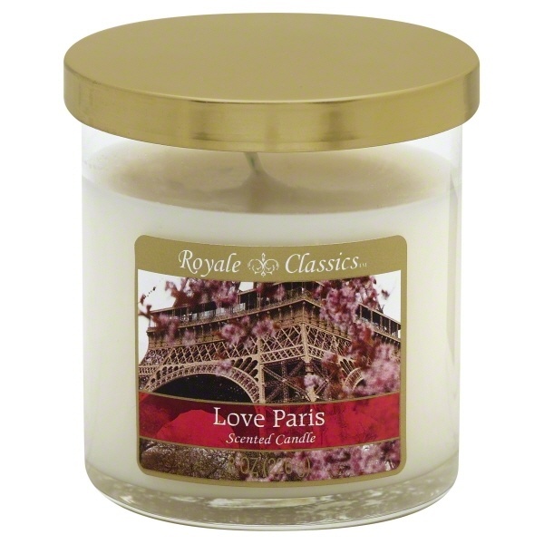 slide 1 of 1, Royale Classics Love Paris Scented Candle, 8 oz