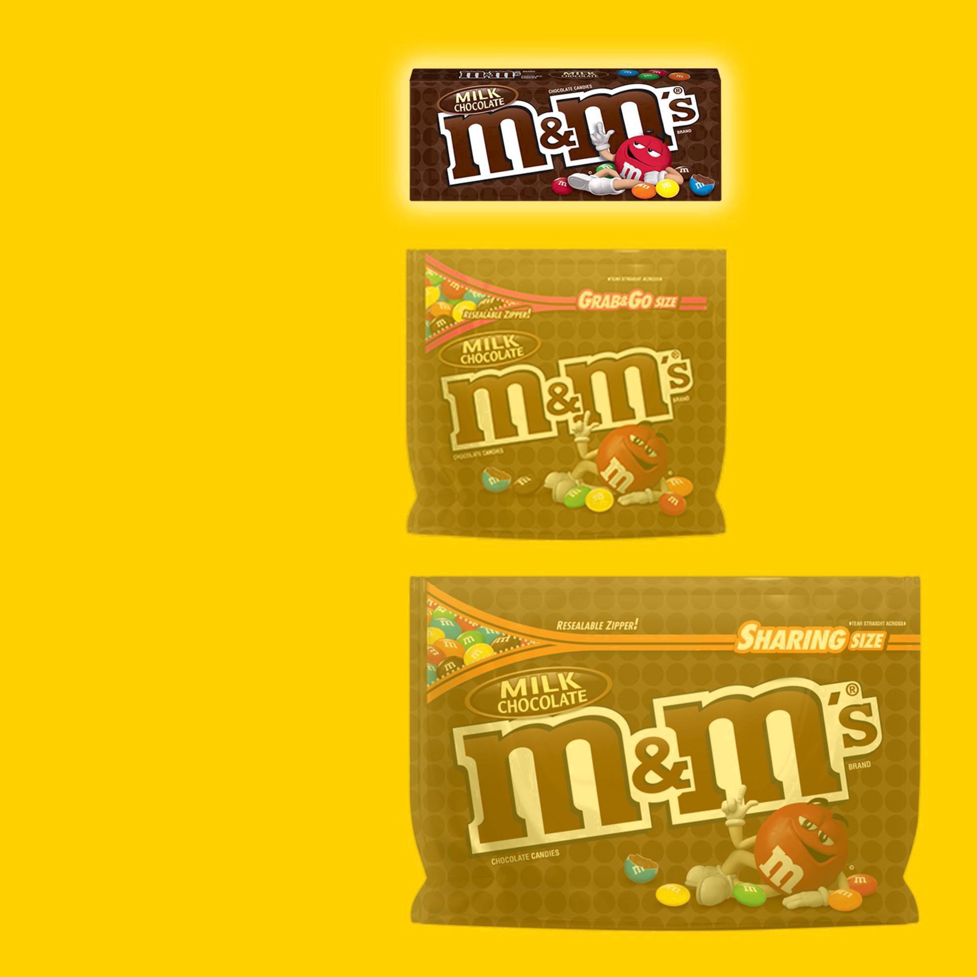 slide 24 of 74, M&M's Milk Chocolate Candy, 3.1 oz