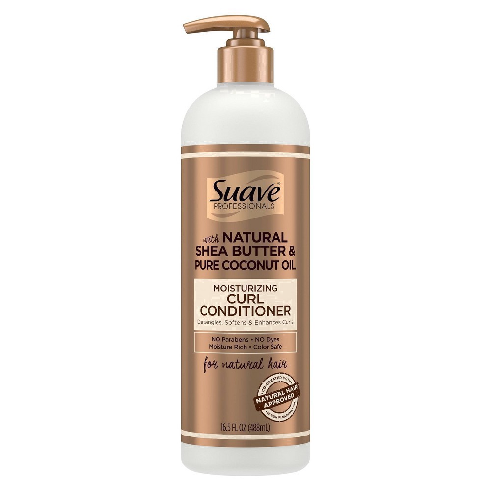 slide 48 of 77, Suave Professionals for Natural Hair Moisturizing Curl Conditioner Shea Butter and Coconut Oil, 16.5 oz, 16.5 oz