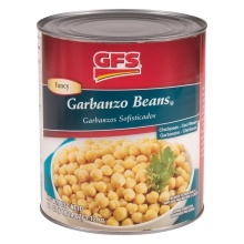 slide 1 of 1, GFS Garbanzo Beans, 110 oz