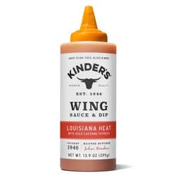Kinder's Louisiana Heat Wing Sauce 13.9oz